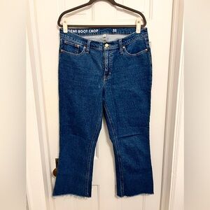 J Crew -Demi bootcut crop jeans - size 32